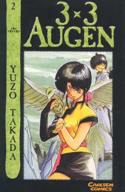 3 x 3 Augen 2 - Three Eyes Of Girl - She Have Wings And Three Eyes - Yuzo Takada - Golden Eyes - Intellidgent Girl