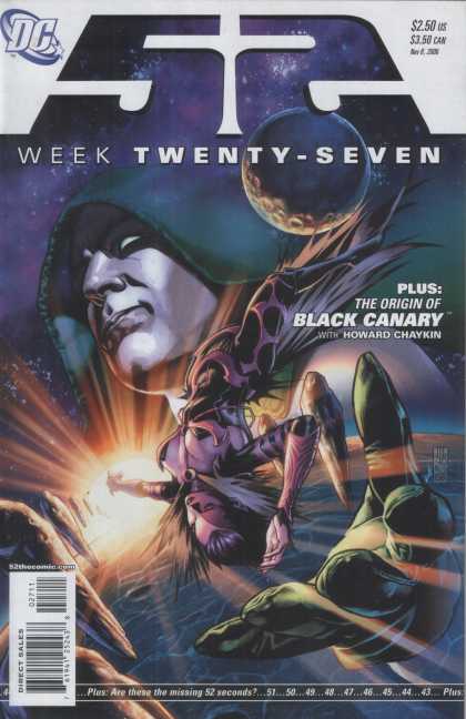 52 27 - Week Twenty Seven - Black Canary - Origin Of The Black Canary - Howard Chaykin - Outer Space - Alex Sinclair, J Jones