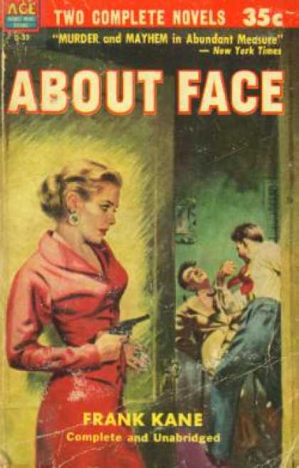 Ace Books - About Face / Murder By the Pack - Frank Kane