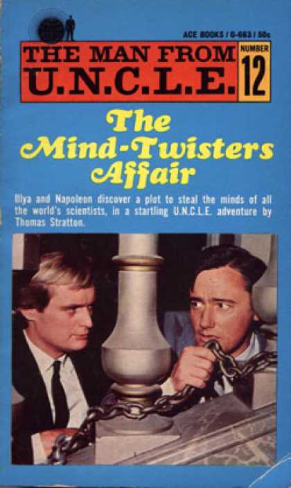 Ace Books - The Man From U.n.c.l.e. Number 12; the Mind-twisters Affair