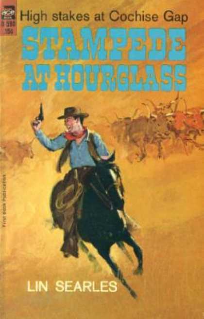 Ace Books - Stampede at Hourglass - Lin Searles