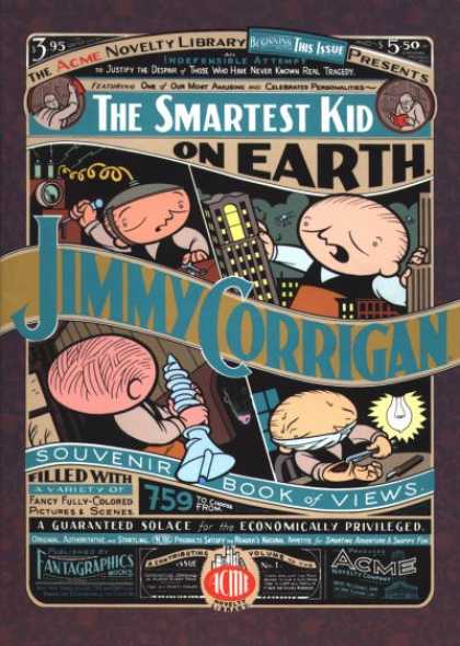 Acme Novelty Library 1 - Smart - Experiments - Lab - Giant - Screw - Chris Ware