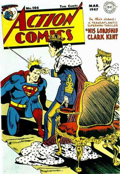 Action Comics 106 - Superman - King - Crown