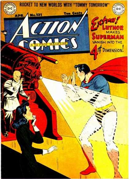 Action Comics 131 - Superman - Ray - Lex Luthor - Tommy Tomorrow - Apr No 131