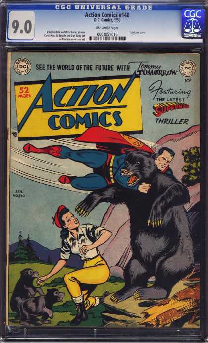 Action Comics 140 - Bear - Cubs