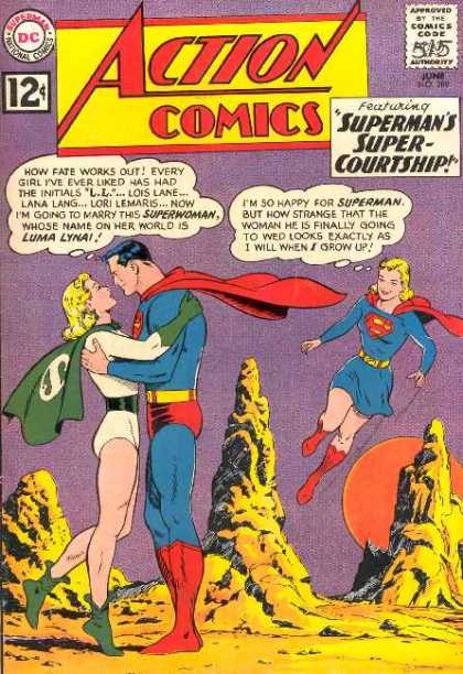Action Comics 289 - Supergirl - Space - Luma Lyna - Luma Lynai - Superman - Curt Swan