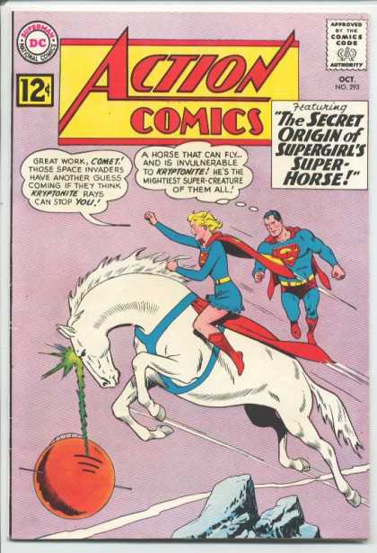 Action Comics 293 - Horse - Supergirl - Unicorn - Curt Swan