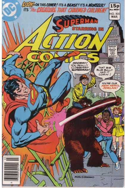 Action Comics 505 - Jorlan - Superman - Dc - Superhero - Speech Bubbles - Dick Giordano, Ross Andru