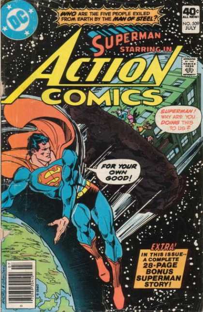 Action Comics 509 - Superman - Space - Dick Giordano, Ross Andru