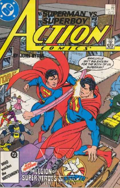 Action Comics 591 - Superboy - John Byrne - Superman - John Byrne