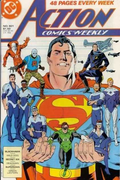 Action Comics 601 - Superman - Deadman - Green Lantern - Dave Gibbons
