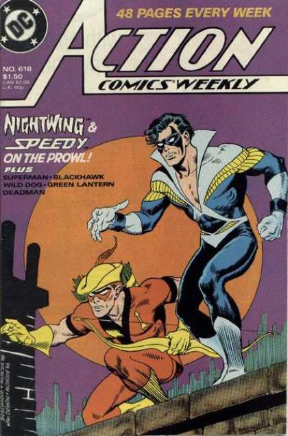 Action Comics 618 - Nightwing - Speedy - Superman - Superhero - Mask - Jon Bogdanove, Murphy Anderson