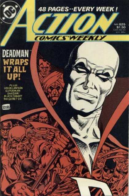 Action Comics 625 - Deadman - No 625 - Green Lantern - Deadman Wraps It All Up - Black Canary - Eduardo Barreto