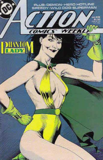 Action Comics 639 - Phantom Lady - Kevin Nowlan