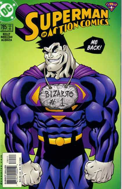 Action Comics 785 - Bizarro - Me Back - Action Comics - Green - Dc Comics - Ed McGuinness