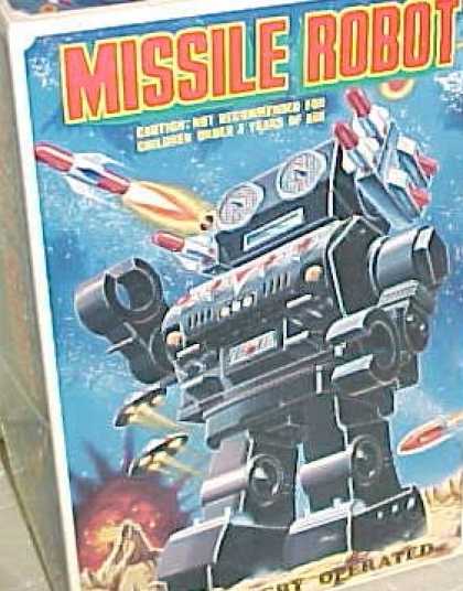 Action Figure Boxes - Missile Robot