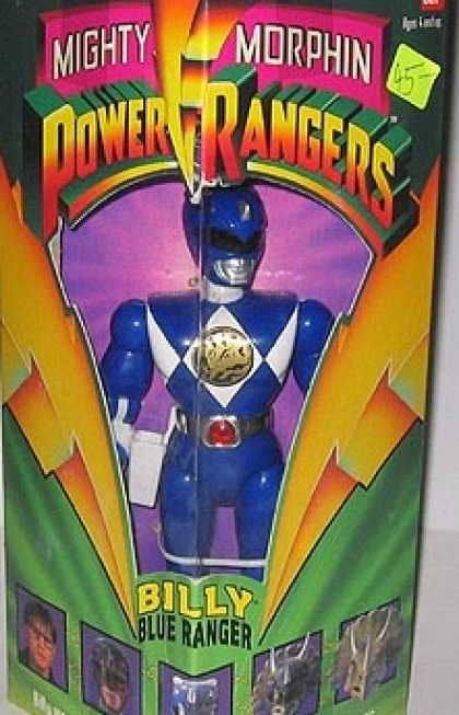 Action Figure Boxes - Power Ranger Billy