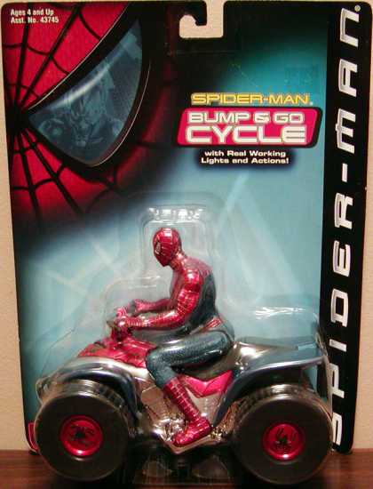 Action Figure Boxes - Spider-Man Bump and Go Cycle