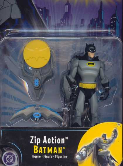 Action Figure Boxes - Zip Action Batman