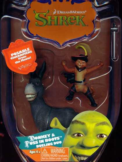 Action Figure Boxes - Shrek