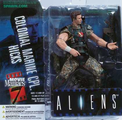 Action Figure Boxes - Aliens: Colonial Marine Cpl. Hicks