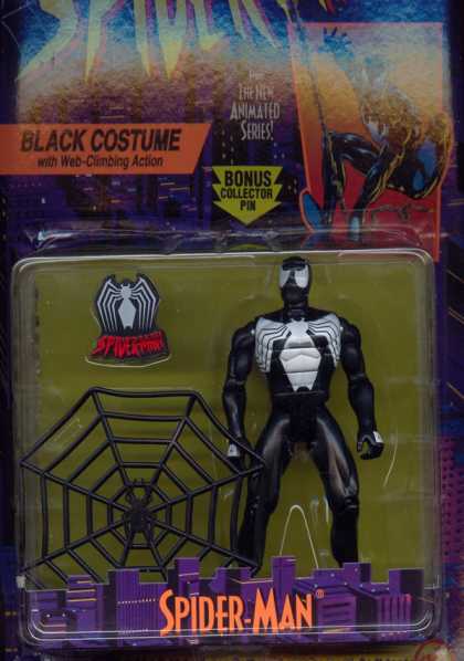 Action Figure Boxes - Spider-Man: Black Costume