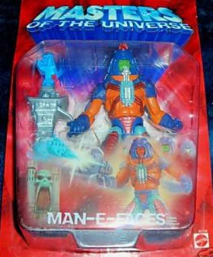 Action Figure Boxes - Masters of the Universe: Man-E-Faces