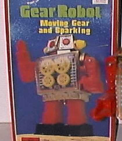 Action Figure Boxes - Gear Robot