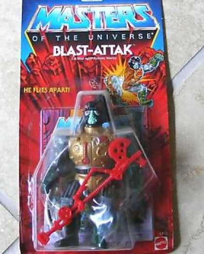 Action Figure Boxes - Masters of the Universe: Blast-Attack