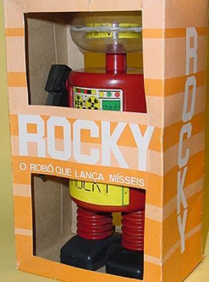 Action Figure Boxes - Rocky Robot