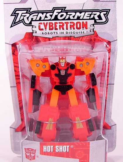 Action Figure Boxes - Transformers Cybertron: Hot Shot