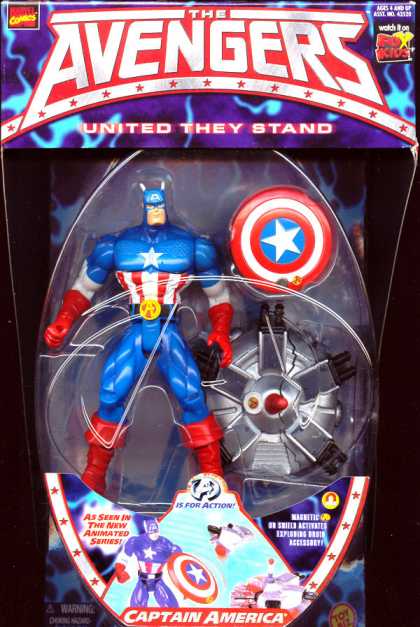 Action Figure Boxes - Captain America