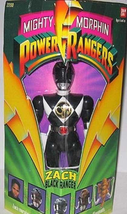 Action Figure Boxes - Power Ranger Zach