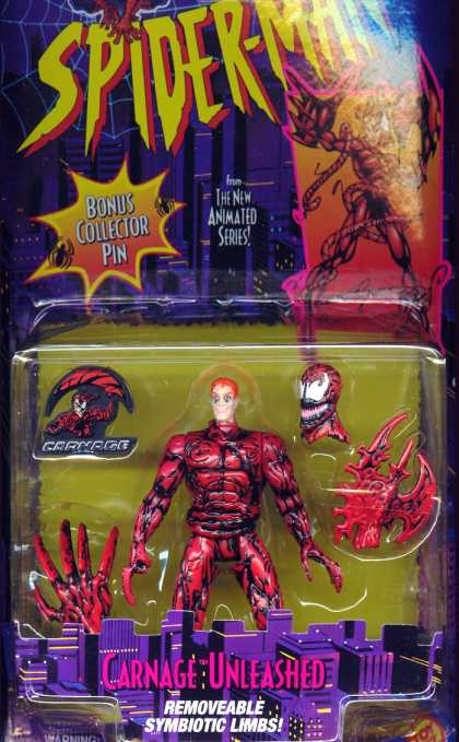 Action Figure Boxes - Spider-Man: Carnage