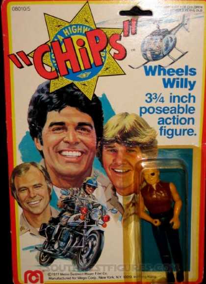 Action Figure Boxes - Chips: Wheels Willy