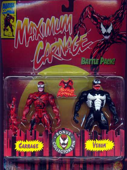 Action Figure Boxes - Carnage and Venom