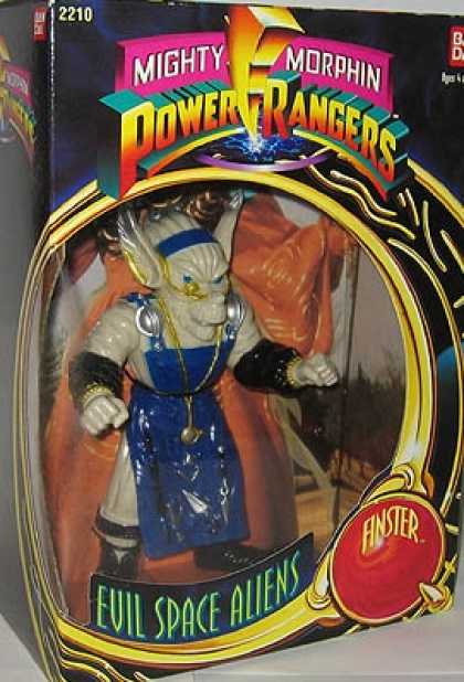 Action Figure Boxes - Power Rangers: Evil Space Alien Finster
