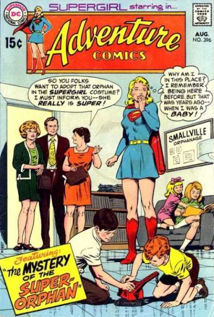 Adventure Comics 396 - Supergirl - Orphanage - Curt Swan, Murphy Anderson