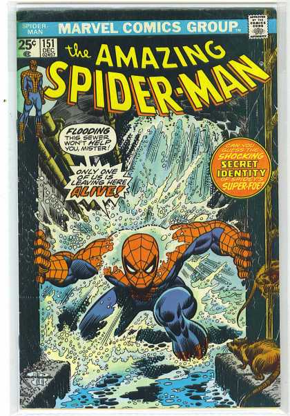 Amazing Spider-Man 151 - Sewer - Rats