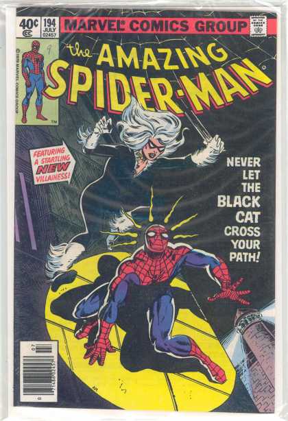 Amazing Spider-Man 194 - Black Cat - Spiderman - Prison - Spotlight