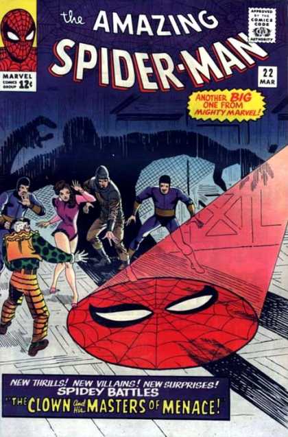 Amazing Spider-Man 22 - Clown - Spidey Battles - Masters Of Menace - Shadow