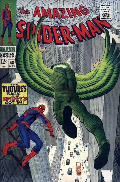 Amazing Spider-Man 48 - Vulture - City - Spidey - Skyscraper - Marvel