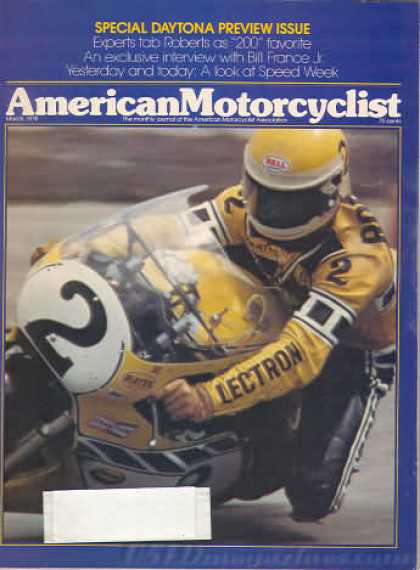 American Motorcyclist - March 1978