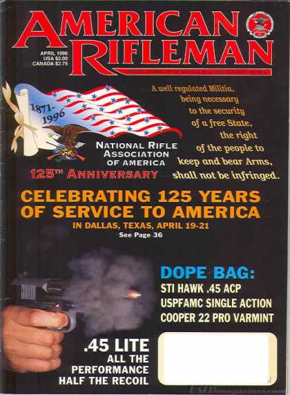 American Rifleman - April 1996