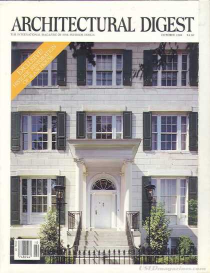 Architectural Digest - October 1988