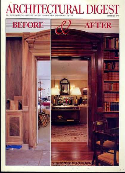 Architectural Digest - February 1998