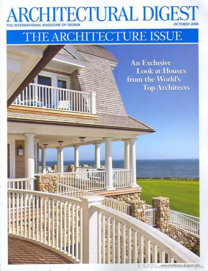 Architectural Digest - October 2008