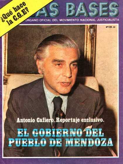 Argentinian Magazines - Las Bases Enero 1975 - Cafiero