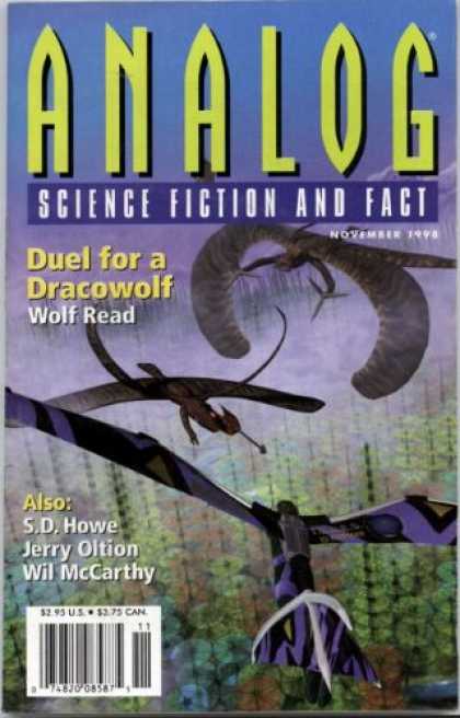 Astounding Stories 829 - Science Fiction And Fact - Analog - Duel For A Dracowolf - Wolf Read - S D Howe