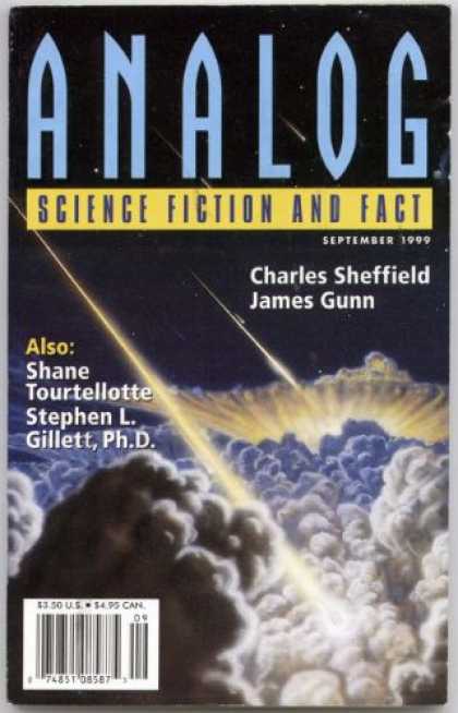 Astounding Stories 838 - Clouds - Space - September 1999 - Explosion - Shower